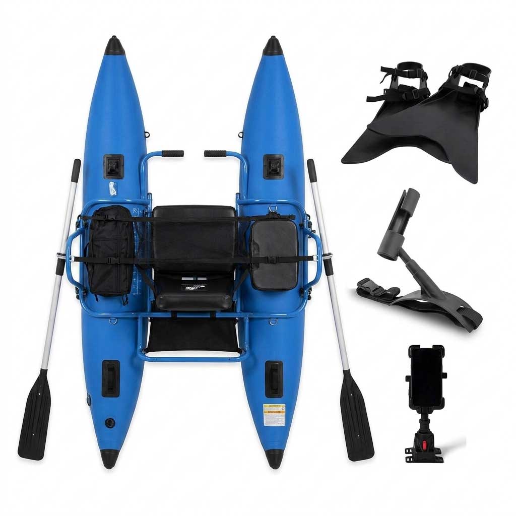 Pontoon Boat 8 Foot (Steel) Bundle