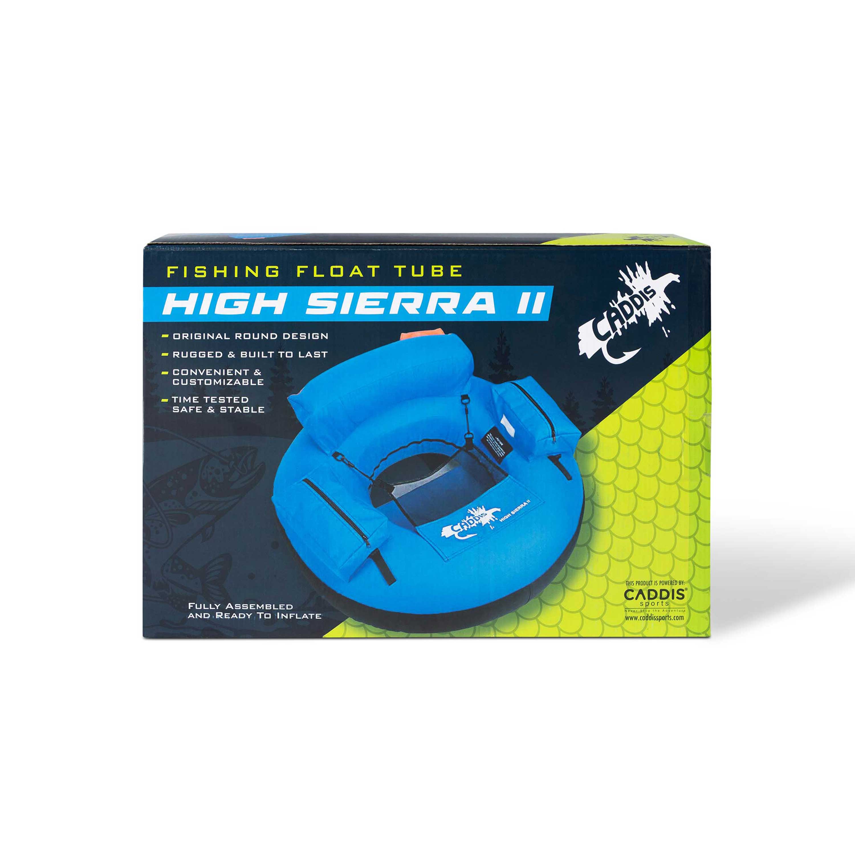 High Sierra II Float Tube – Caddis Fishing