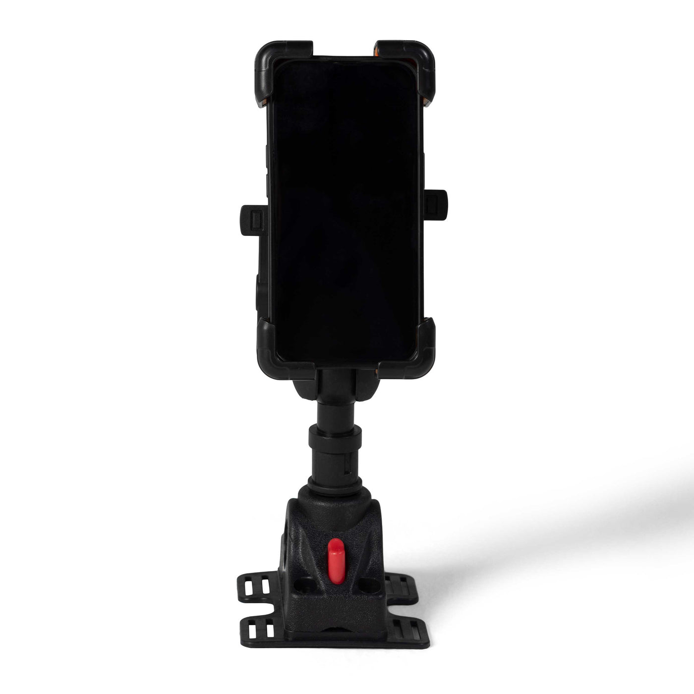 phone holder for fishing rod YakAttack RotoGrip with 1" Screwball Track Mount Bonafide molded polymers and assembled with stainless steel hardware Universal Mobile Phone Holder