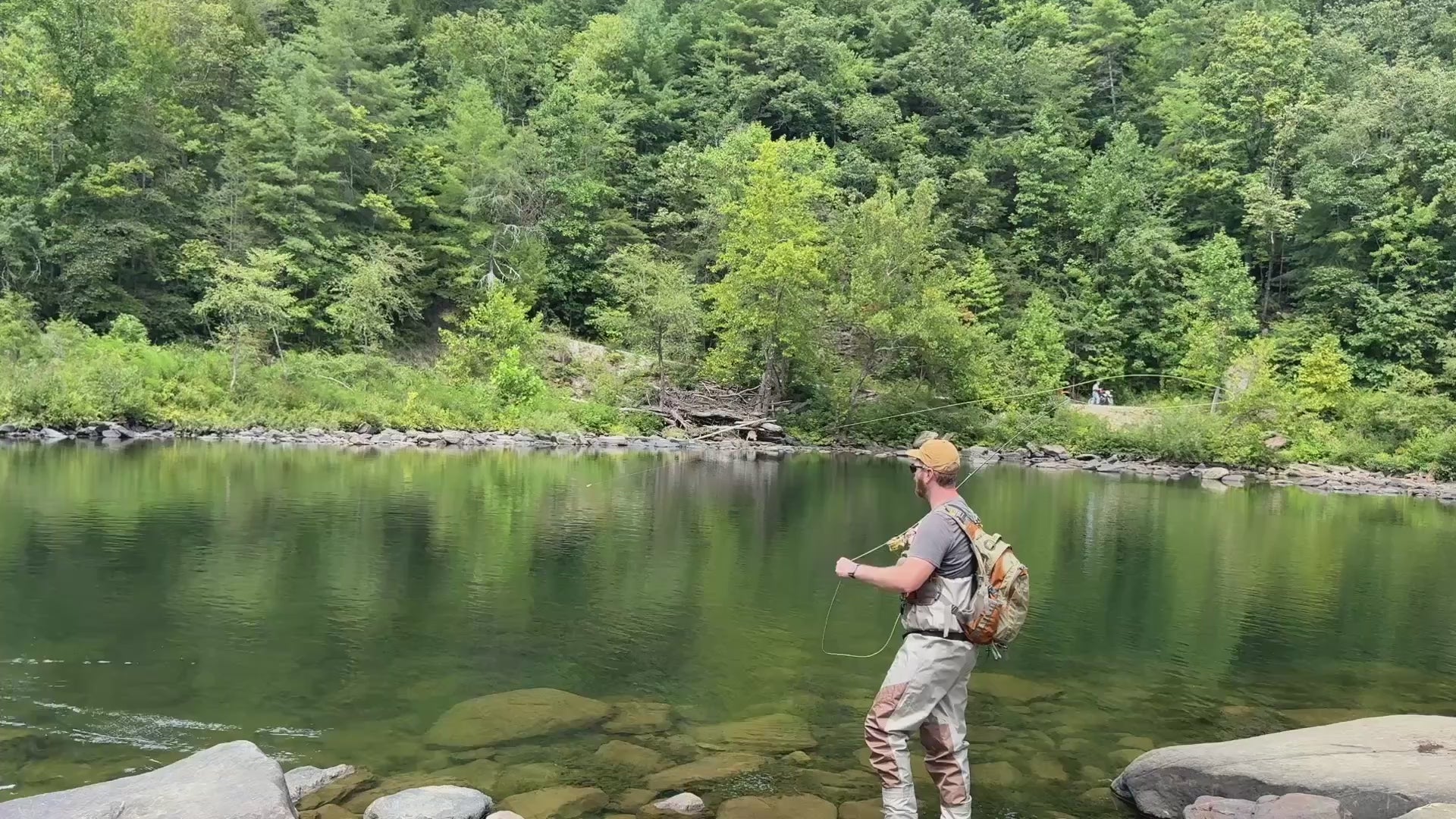 Caddis Men's 2-Tone Taupe Deluxe Breathable Stocking Foot Wader